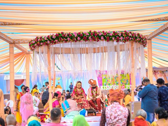 kishor and pooja&apos;s wedding in Ahmednagar, Maharashtra 168