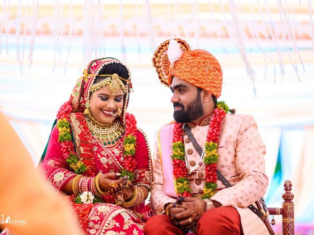 kishor and pooja&apos;s wedding in Ahmednagar, Maharashtra 174