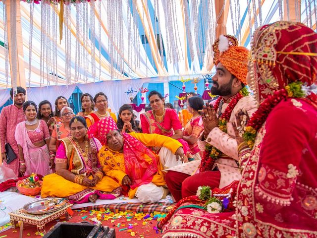 kishor and pooja&apos;s wedding in Ahmednagar, Maharashtra 197