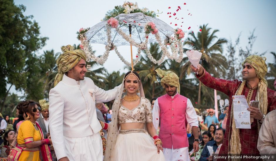 Vedita and Arjun's wedding in North Goa, Goa