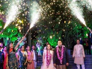 The wedding of Nikhil and Ankita