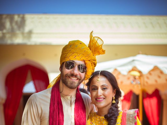 Simer and Gustav's wedding in Jaipur, Rajasthan 7