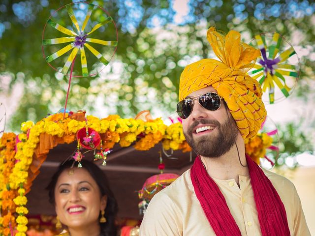 Simer and Gustav's wedding in Jaipur, Rajasthan 8