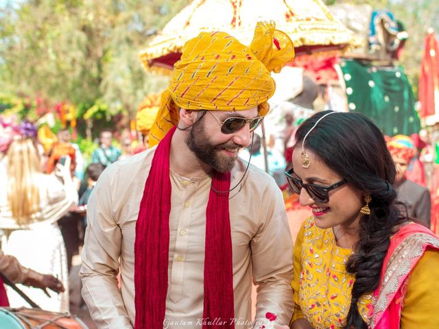 Simer and Gustav's wedding in Jaipur, Rajasthan 9