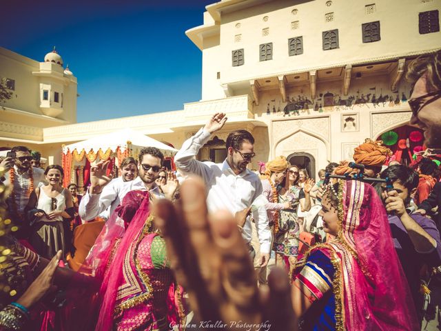 Simer and Gustav's wedding in Jaipur, Rajasthan 17