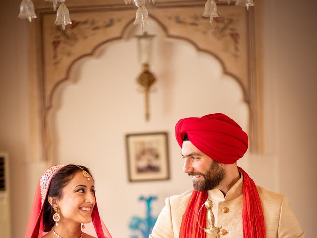 Simer and Gustav's wedding in Jaipur, Rajasthan 28
