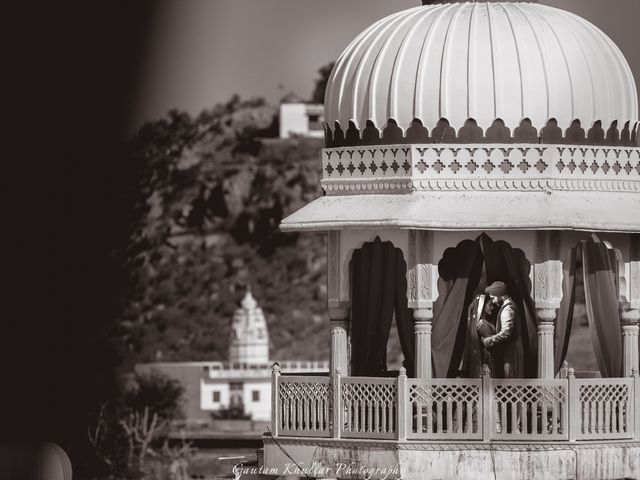 Simer and Gustav's wedding in Jaipur, Rajasthan 30