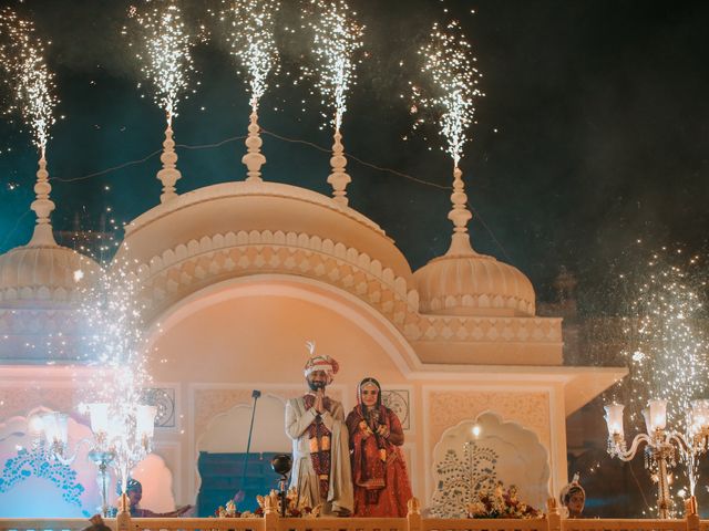 Deeva and Manan&apos;s wedding in Sawai Madhopur, Rajasthan 46