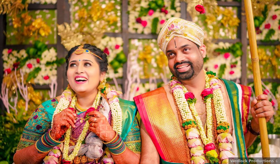Deeksha and Ashwin's wedding in Bangalore, Karnataka