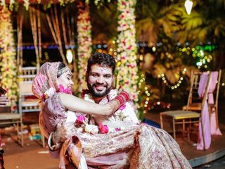 The wedding of Disha and Aditya