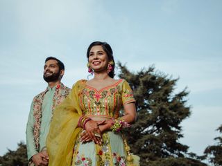 The wedding of Aashna and Ankur 1