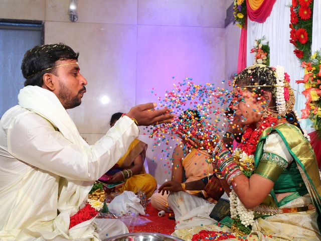 Sravani and Chandra Shaker&apos;s wedding in Hyderabad, Telangana 9