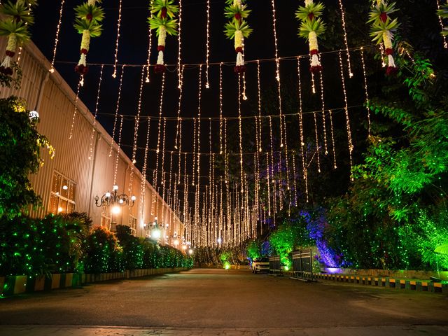 Thretha and Sabareesh&apos;s wedding in Bangalore, Karnataka 4