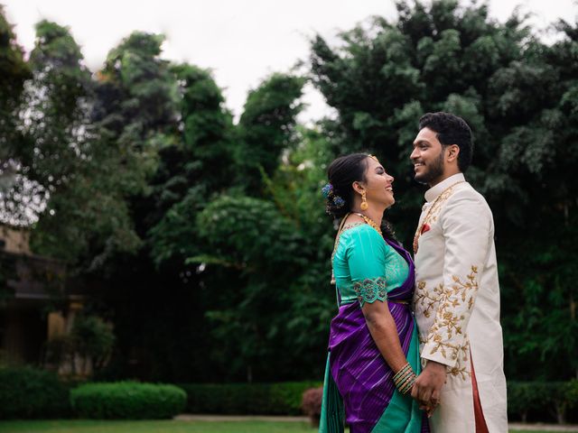 Thretha and Sabareesh&apos;s wedding in Bangalore, Karnataka 18