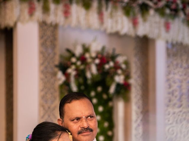 Thretha and Sabareesh&apos;s wedding in Bangalore, Karnataka 20