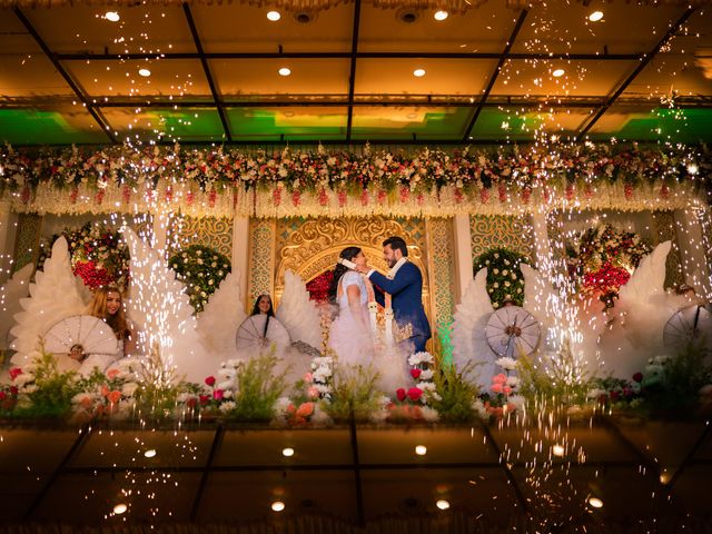 Thretha and Sabareesh&apos;s wedding in Bangalore, Karnataka 30