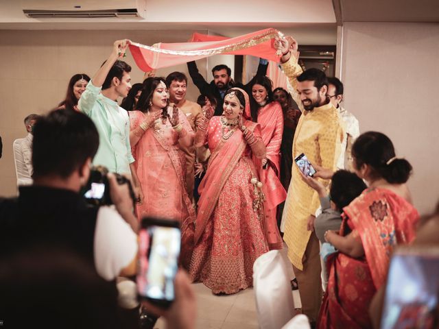 Riddhi and Ronak&apos;s wedding in Mumbai, Maharashtra 24