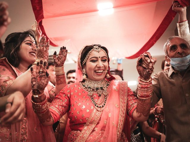 Riddhi and Ronak&apos;s wedding in Mumbai, Maharashtra 25