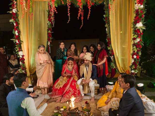 Sneha and Ronak&apos;s wedding in Chandigarh City, Chandigarh 55