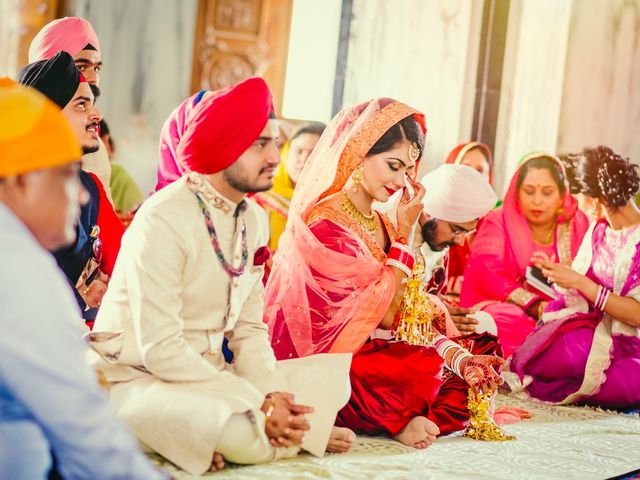 Varanjot and Ankit&apos;s wedding in Ajmer, Rajasthan 22