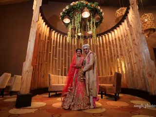 The wedding of Madhur and Sakshi