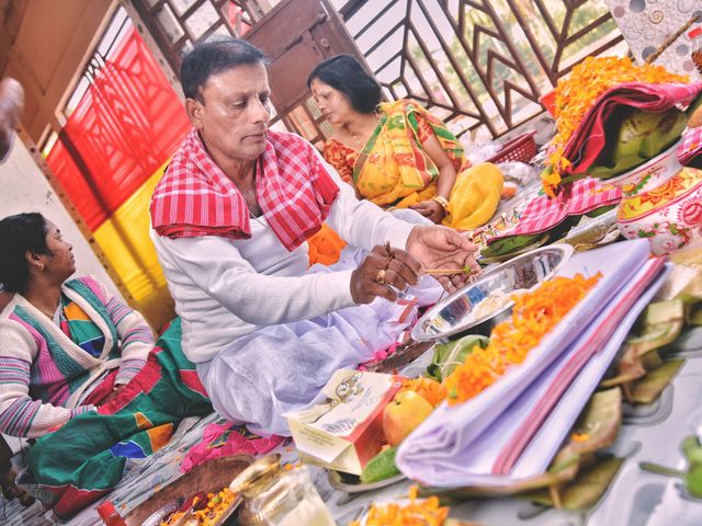 Abhimanyu and Ankita&apos;s wedding in Nagaon, Assam 11