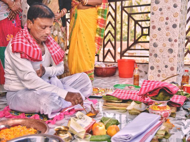 Abhimanyu and Ankita&apos;s wedding in Nagaon, Assam 22