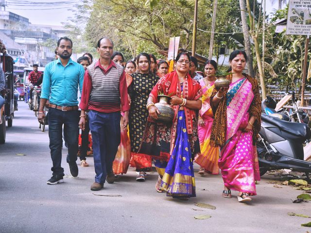 Abhimanyu and Ankita&apos;s wedding in Nagaon, Assam 92