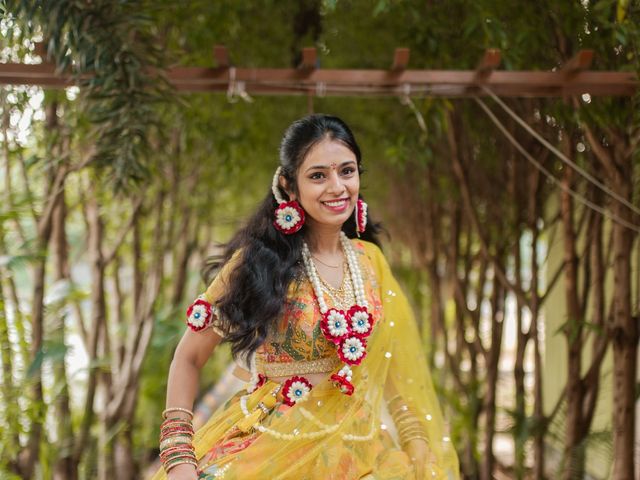 Srinidhi and Srikar&apos;s wedding in Hyderabad, Telangana 4