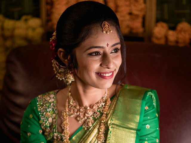 Srinidhi and Srikar&apos;s wedding in Hyderabad, Telangana 14