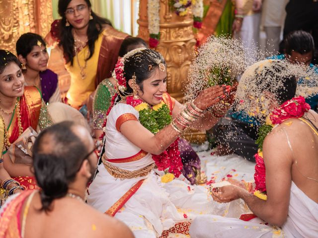 Srinidhi and Srikar&apos;s wedding in Hyderabad, Telangana 40