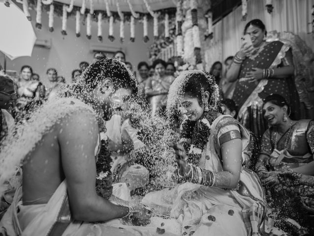 Srinidhi and Srikar&apos;s wedding in Hyderabad, Telangana 42