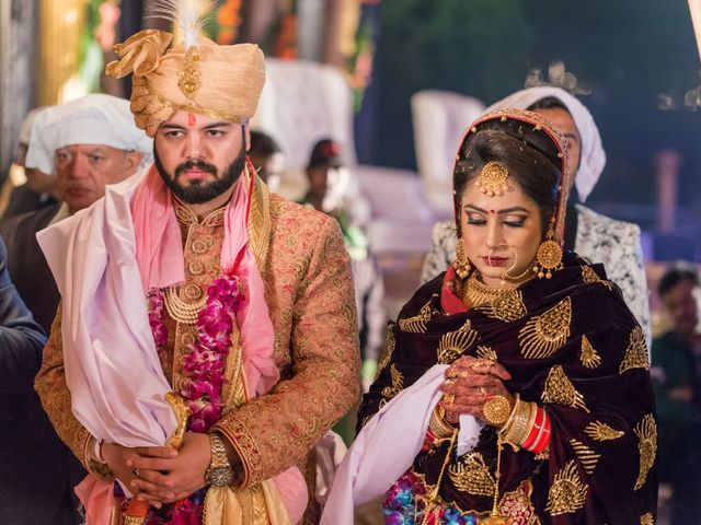Sumedha and Tushar&apos;s wedding in Rohtak, Haryana 30