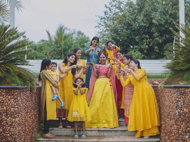 Nishmita and Akash&apos;s wedding in Bangalore, Karnataka 14