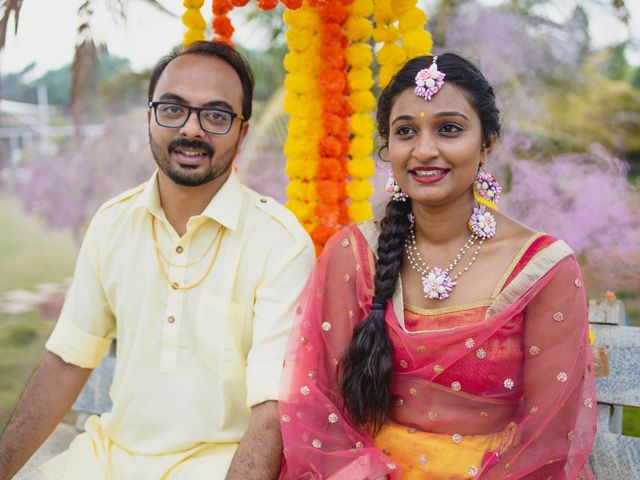 Nishmita and Akash&apos;s wedding in Bangalore, Karnataka 17