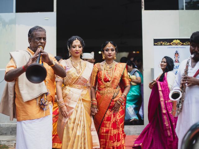 Nishmita and Akash&apos;s wedding in Bangalore, Karnataka 23