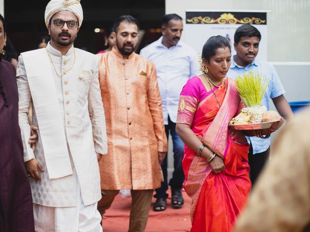 Nishmita and Akash&apos;s wedding in Bangalore, Karnataka 24