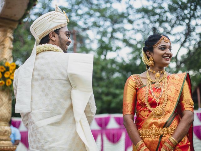 Nishmita and Akash&apos;s wedding in Bangalore, Karnataka 31