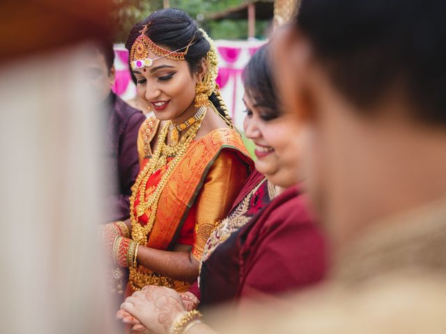 Nishmita and Akash&apos;s wedding in Bangalore, Karnataka 38