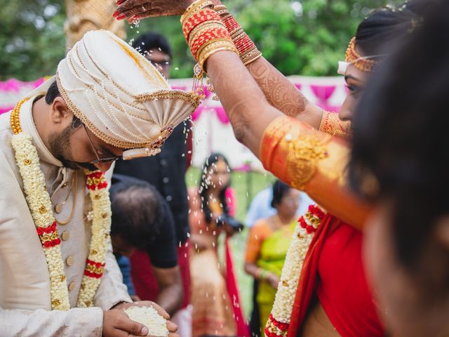 Nishmita and Akash&apos;s wedding in Bangalore, Karnataka 41