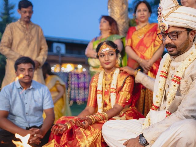 Nishmita and Akash&apos;s wedding in Bangalore, Karnataka 45