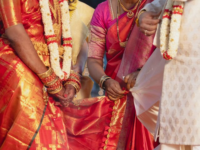 Nishmita and Akash&apos;s wedding in Bangalore, Karnataka 47