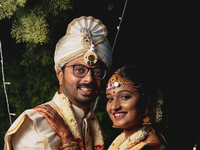 Nishmita and Akash&apos;s wedding in Bangalore, Karnataka 51