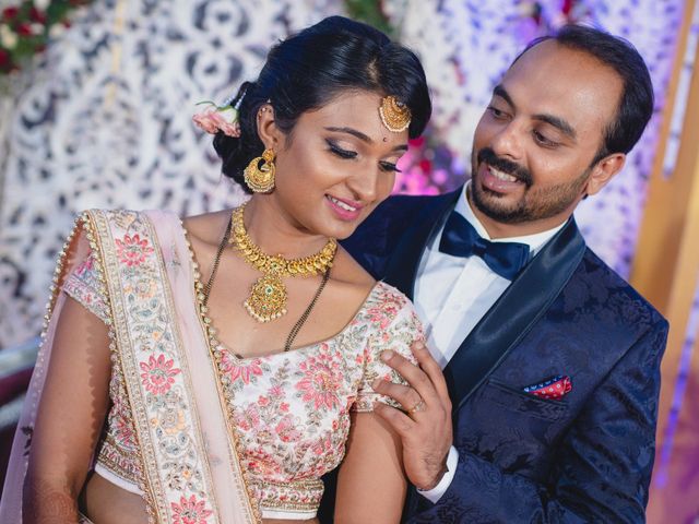 Nishmita and Akash&apos;s wedding in Bangalore, Karnataka 52