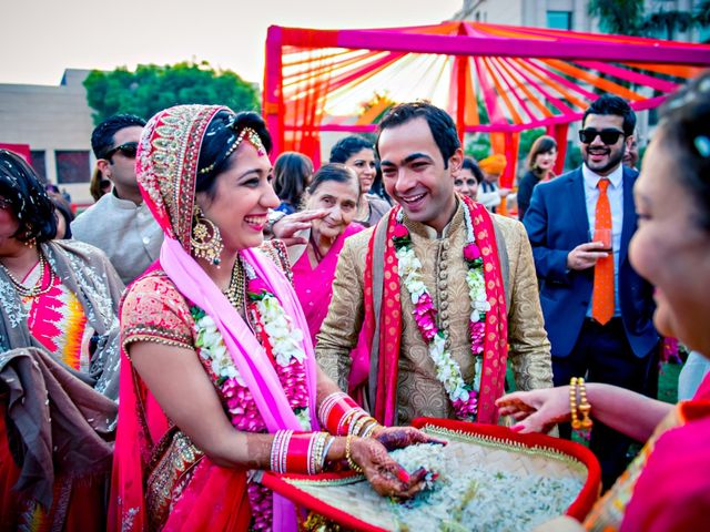 Shivani and Abhimanyu&apos;s wedding in South Delhi, Delhi NCR 43