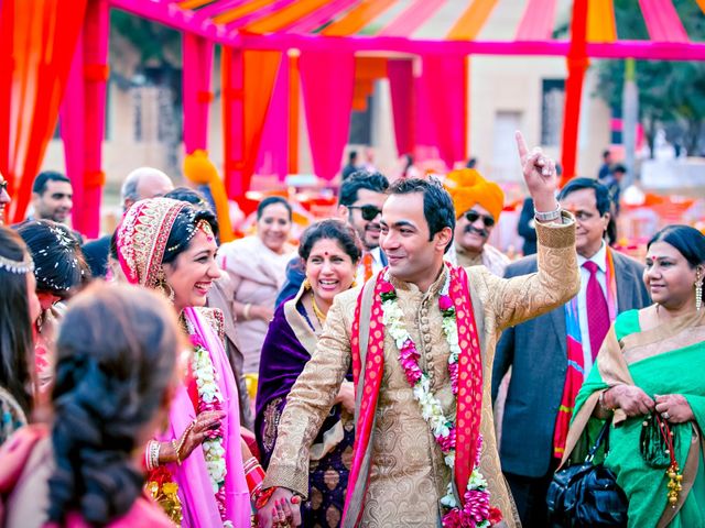 Shivani and Abhimanyu&apos;s wedding in South Delhi, Delhi NCR 45
