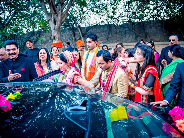 Shivani and Abhimanyu's wedding in South Delhi, Delhi NCR 50