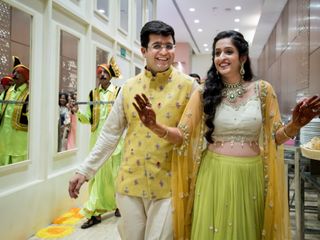 The wedding of Shruti and Abhishek