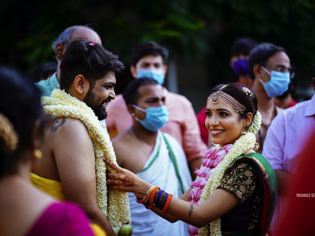 Bharat and Meera&apos;s wedding in Chennai, Tamil Nadu 35