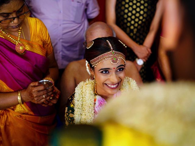 Bharat and Meera&apos;s wedding in Chennai, Tamil Nadu 66